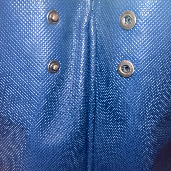 Vintage Classic Bottega Veneta Navy Blue Preowned Cabat Tote Shoulder Bag - Picture 9 of 13